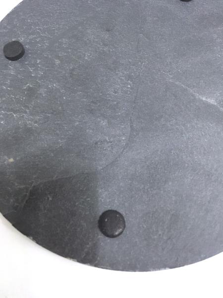 Schieferplatten rund Ø 30cm -  2erSet
